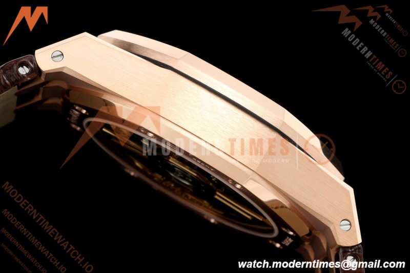 Audemars Piguet - Royal Oak 26331OR Gain Weight 41mm RG/LE Brown SWF Dial DDF DD4401