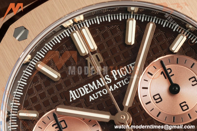 Audemars Piguet - Royal Oak 26331OR Gain Weight 41mm RG/LE Brown SWF Dial DDF DD4401