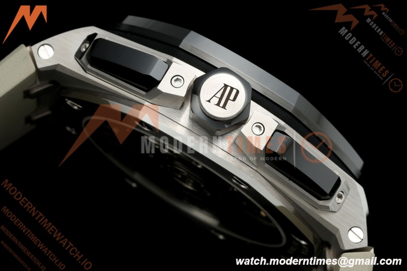 Audemars Piguet - Royal Oak Offshore 26420SO  43mm SS/CER/RU Smk/Blk DDF DD4401
