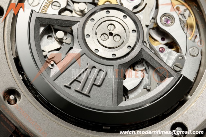 Audemars Piguet - Royal Oak Offshore 26420TI 43mm TI/RU Blu/Silv DDF DD4401