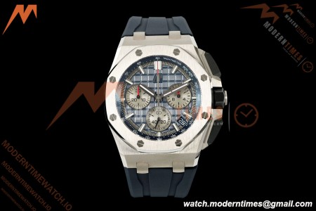 Audemars Piguet - Royal Oak Offshore 26420TI 43mm TI/RU Blu/Silv DDF DD4401 | 오데마 피게 - 로열 오크 오프쇼어 26420TI 43mm TI/RU 블루/실버 DDF DD4401