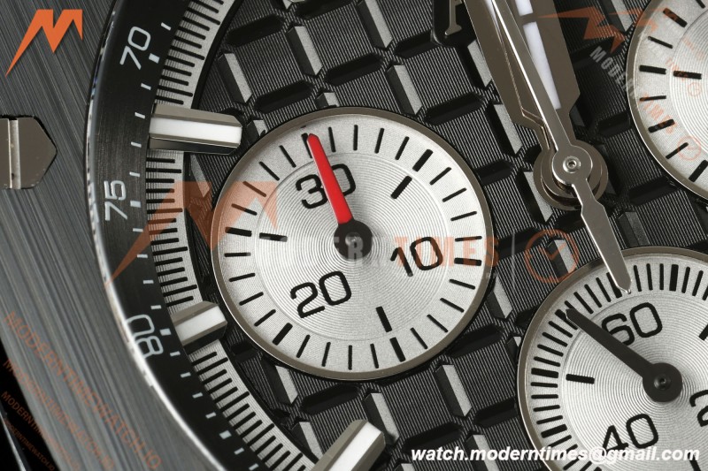 Audemars Piguet - Royal Oak Offshore 26420SO 43mm SS/CER/RU Blk/Silv DDF DD4401 | 오데마 피게 - 로열 오크 오프쇼어 26420SO 43mm SS/CER/RU 블랙/실버 DDF DD4401