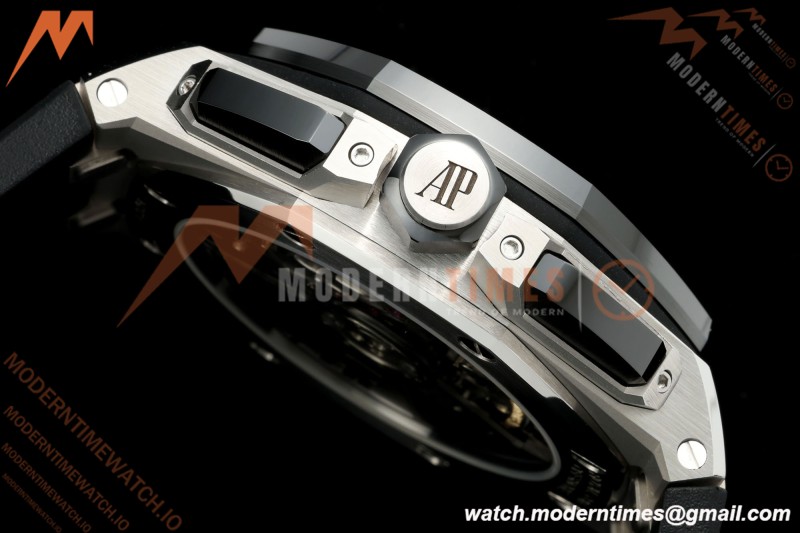 Audemars Piguet - Royal Oak Offshore 26420SO 43mm SS/CER/RU Blk/Silv DDF DD4401 | 오데마 피게 - 로열 오크 오프쇼어 26420SO 43mm SS/CER/RU 블랙/실버 DDF DD4401