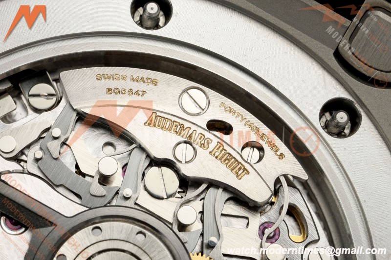 Audemars Piguet - Royal Oak Offshore 26420SO 43mm SS/CER/RU Blk/Silv DDF DD4401 | 오데마 피게 - 로열 오크 오프쇼어 26420SO 43mm SS/CER/RU 블랙/실버 DDF DD4401