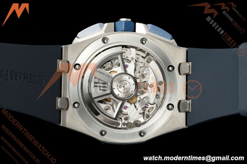 Audemars Piguet - Royal Oak Offshore 26420SO 43mm SS/CER/RU Blu/Silv DDF DD4401