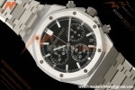 Audemars Piguet - Royal Oak 26240ST 41mm SS/SS Black Dial ZF DD4401 Free Sprung