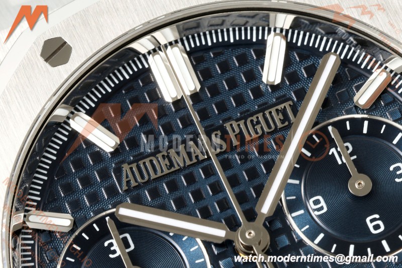 Audemars Piguet - Royal Oak 26240ST 41mm SS/SS Blue Dial ZF DD4401 Free Sprung