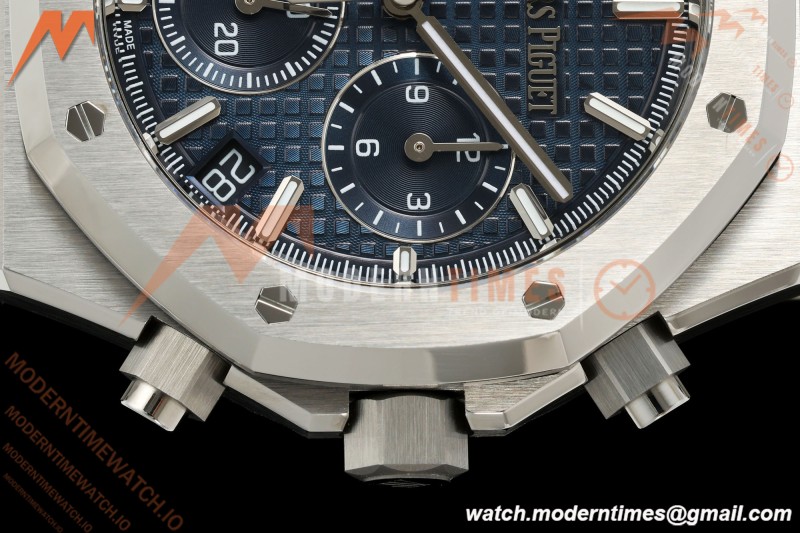 Audemars Piguet - Royal Oak 26240ST 41mm SS/SS Blue Dial ZF DD4401 Free Sprung