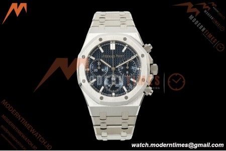 Audemars Piguet - Royal Oak 26240ST 41mm SS/SS Blue Dial ZF DD4401 Free Sprung