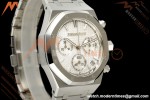 Audemars Piguet - Royal Oak 26240ST 41mm SS/SS White Dial ZF DD4401 Free Sprung