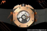 Audemars Piguet - AP ROO Chronograph 26406FR 44mm CER/RG/RU Black JF A3126