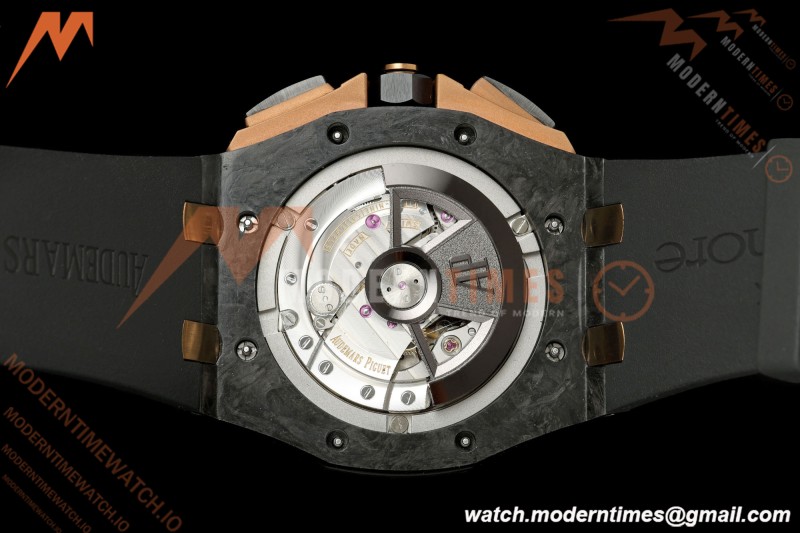 Audemars Piguet - AP ROO Chronograph 26406FR 44mm CER/RG/RU Black JF A3126