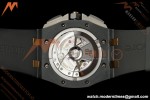 Audemars Piguet - AP ROO Chronograph 26405CE 44mm Black CER/RG/RU Blk/Stk JF A3126