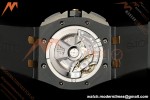 Audemars Piguet - AP ROO Chronograph 26405CE 44mm Black CER/RG/RU Blk/Stk JF A3126