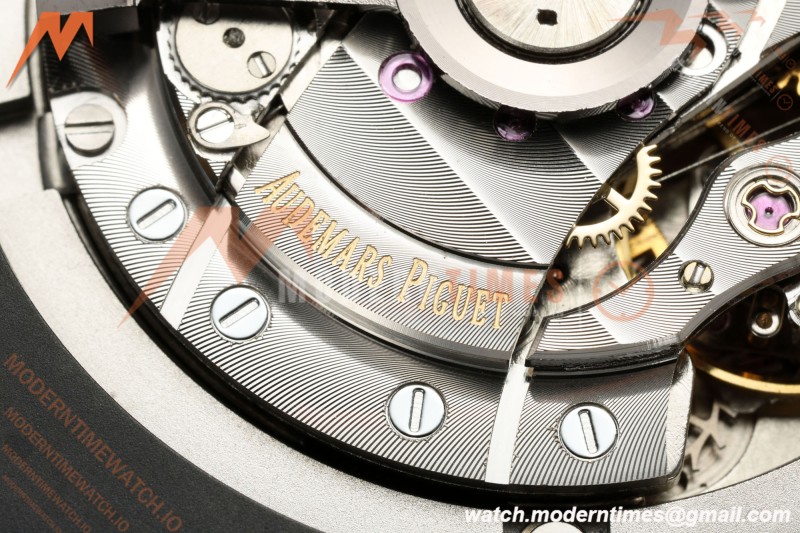 Audemars Piguet - AP ROO Chronograph 26405CE 44mm Black CER/RG/RU Blk/Stk JF A3126