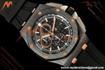 Audemars Piguet - AP ROO Chronograph 26405CE 44mm Black CER/RG/RU Blk/Stk JF A3126