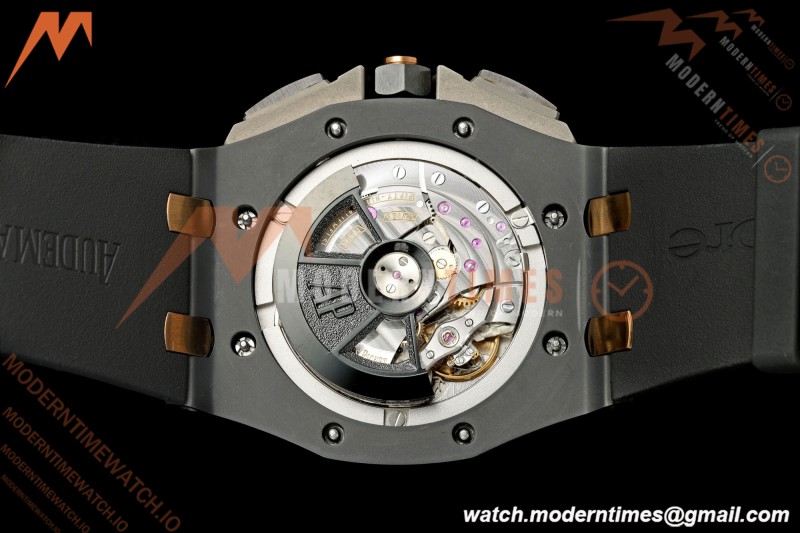 Audemars Piguet - AP ROO Chronograph 26415CE 44mm CER/CER/RU Gry/Blk JF A3126