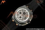 Audemars Piguet - AP ROO Chronograph 26415CE 44mm CER/CER/RU Gry/Blk JF A3126
