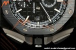 Audemars Piguet - AP ROO Chronograph 26400AU 44mm CER/CER/RU Black JF A3126