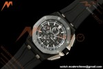 Audemars Piguet - AP ROO Chronograph 26400AU 44mm CER/CER/RU Black JF A3126