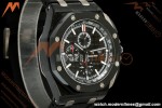 Audemars Piguet - AP ROO Chronograph 26400AU 44mm CER/CER/RU Black JF A3126