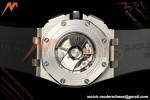 Audemars Piguet - AP ROO Chronograph 26400IO 44mm CER/SS/RU Black/Silver JF A3126