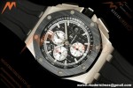Audemars Piguet - AP ROO Chronograph 26400IO 44mm CER/SS/RU Black/Silver JF A3126