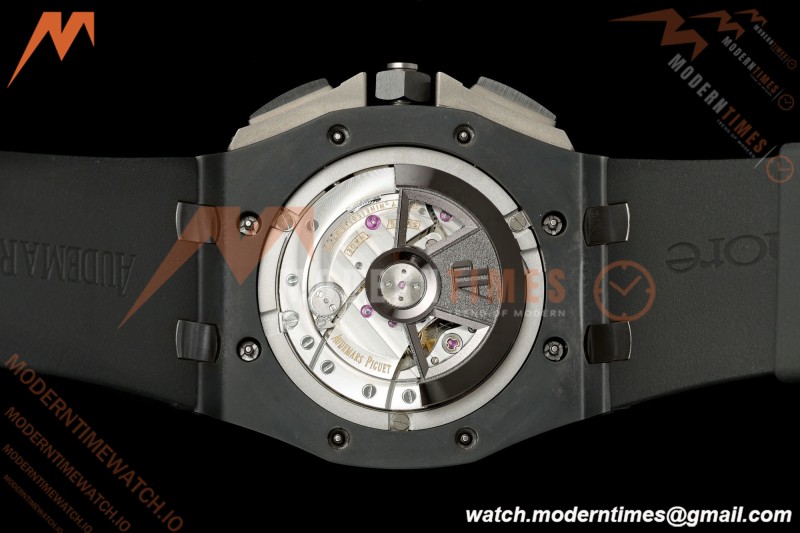 Audemars Piguet - AP ROO Chronograph 26405CE 44mm Black CER/RU Gray JF A3126