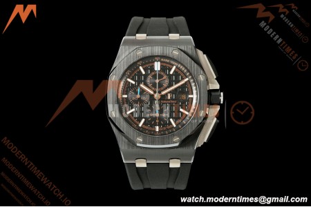Audemars Piguet - AP ROO Chronograph 26405CE 44mm Black CER/RU Black JF A3126