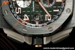 Audemars Piguet - AP ROO Chronograph 26405CE 44mm Green CER/RU Grn/Num JF A3126