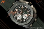 Audemars Piguet - AP ROO Chronograph 26405CE 44mm Green CER/RU Grn/Num JF A3126