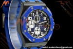 Audemars Piguet - AP ROO Chronograph 26405CE 44mm Blue CER/RU Blu/Num JF A3126