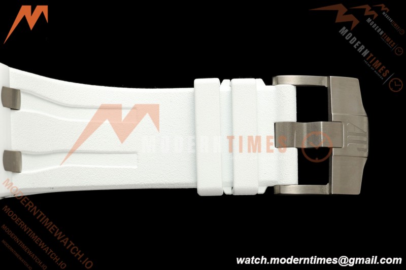 Audemars Piguet - AP ROO Chronograph 26402CB 44mm CER/CER/RU White JF A3126