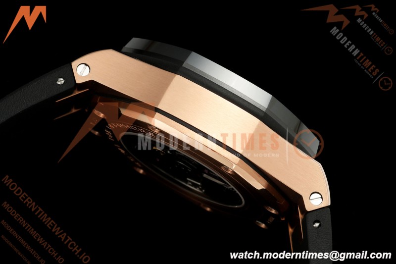 Audemars Piguet - AP ROO Chronograph 26401RO 44mm RG/CER/RU Blk/Wht JF A3126