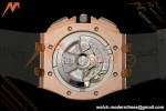 Audemars Piguet - AP ROO Chronograph 26401RO 44mm RG/CER/RU Blk/Wht JF A3126