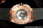 Audemars Piguet - AP ROO Chronograph 26416RO 44mm RG/CER/RU Gry/Blk JF A3126