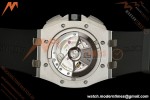 Audemars Piguet - AP ROO Chronograph 26400SO 44mm CER/SS/RU Wht/Blk JF A3126