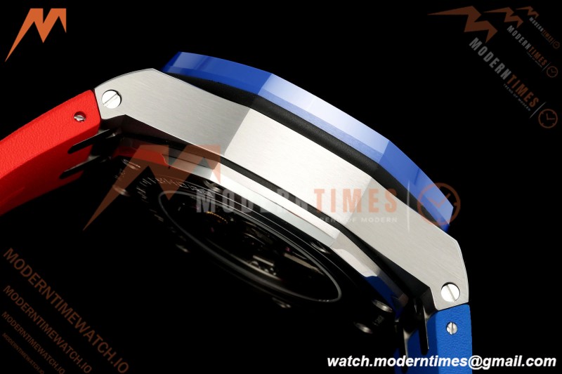 Audemars Piguet - AP ROO Chronograph 26400SO 44mm CER/SS Blue/Red RU Blu/Silver JF A3126