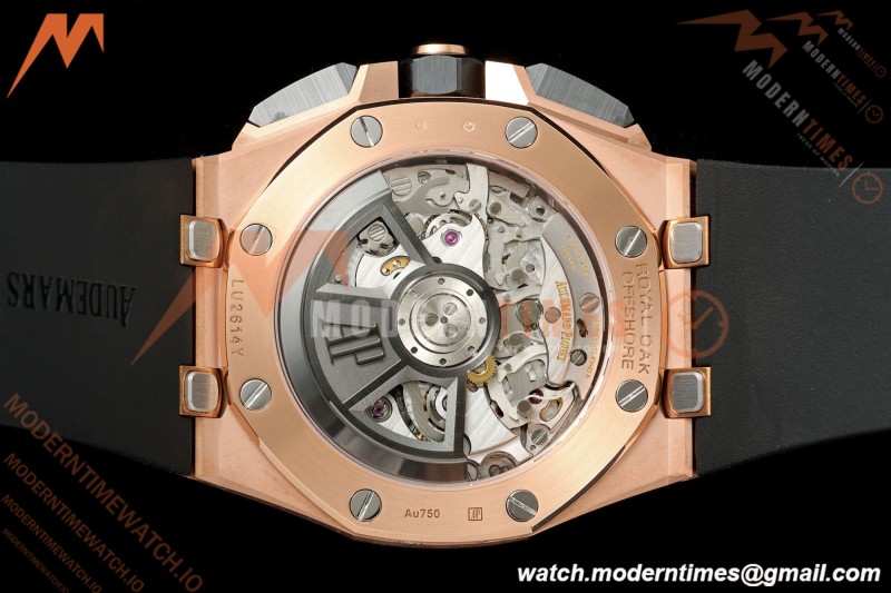 Audemars Piguet - Royal Oak Offshore 26420RO 43mm RG/CER/RU Black Dial DDF DD4401