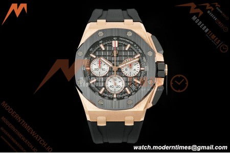 Audemars Piguet - Royal Oak Offshore 26420RO 43mm RG/CER/RU Black Dial DDF DD4401