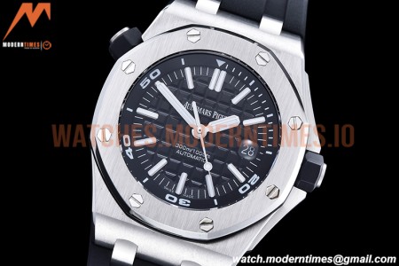 Audemars Piguet - Royal Oak Offshore Diver 15703 SS/RU Black APSF MY9015