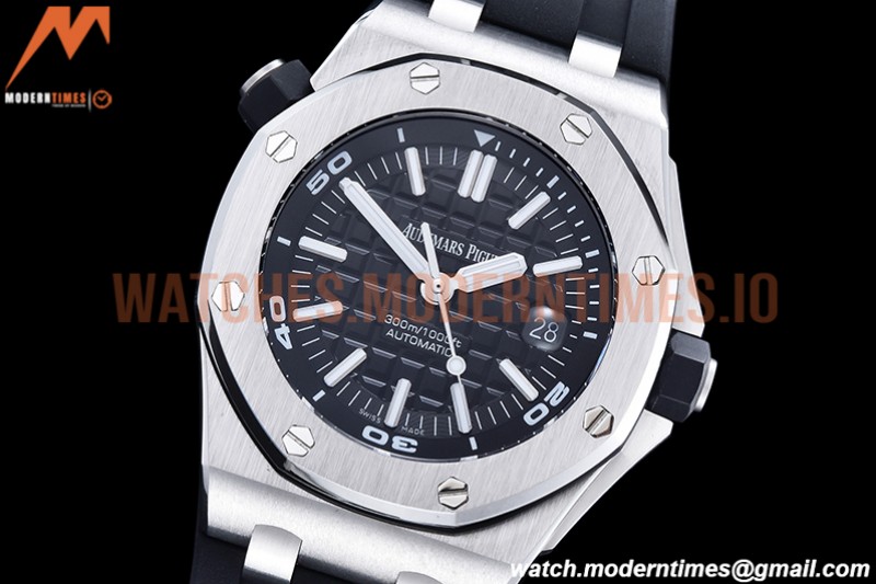 Audemars Piguet - Royal Oak Offshore Diver 15703 SS/RU Black APSF MY9015