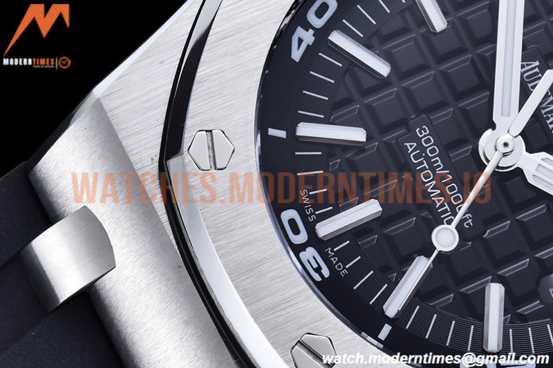 Audemars Piguet - Royal Oak Offshore Diver 15703 SS/RU Black APSF MY9015