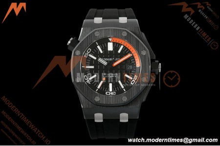 Audemars Piguet - Royal Oak Diver 15707CE CER/RU Black APSF A3120