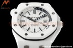 Audemars Piguet - Royal Oak Diver 15707CB White CER/RU White ZF A3120
