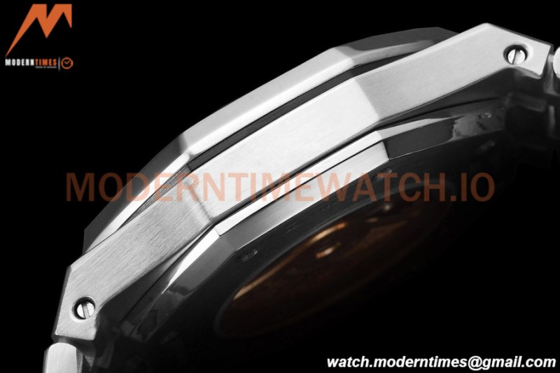 Audemars Piguet - Royal Oak 39mm 16202XT SS/SS Smoked Burgundy GDF MY8215