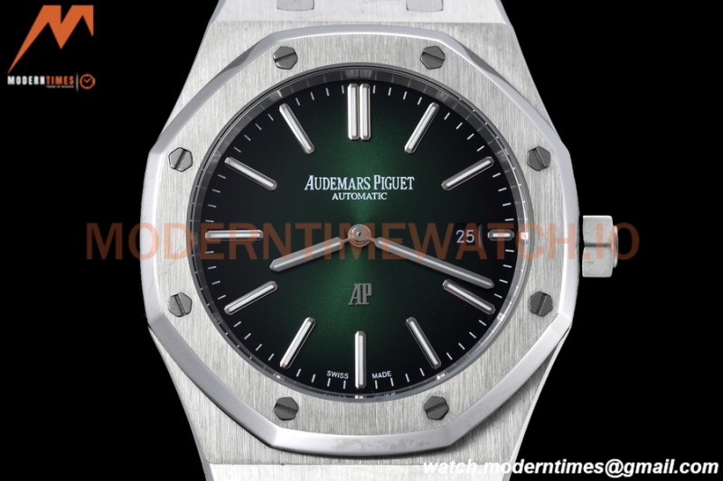 Audemars Piguet - Royal Oak 39mm 16202PT SS/SS Green GDF MY8215