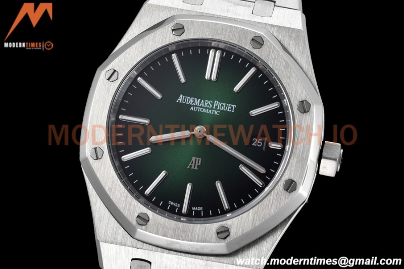 Audemars Piguet - Royal Oak 39mm 16202PT SS/SS Green GDF MY8215