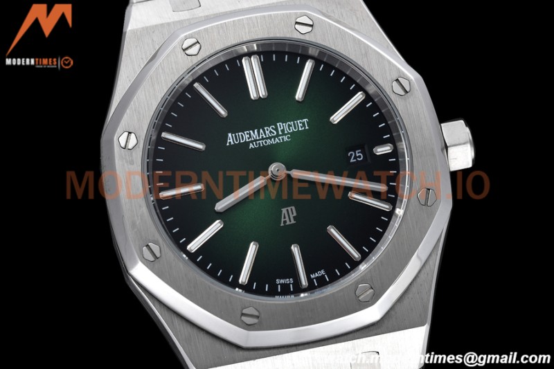 Audemars Piguet - Royal Oak 39mm 16202PT SS/SS Green GDF MY8215