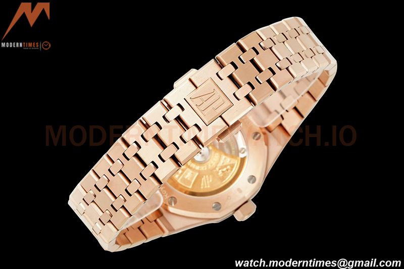 Audemars Piguet - Royal Oak 37mm 15450OR RG/RG Silver Stick IPF A3120